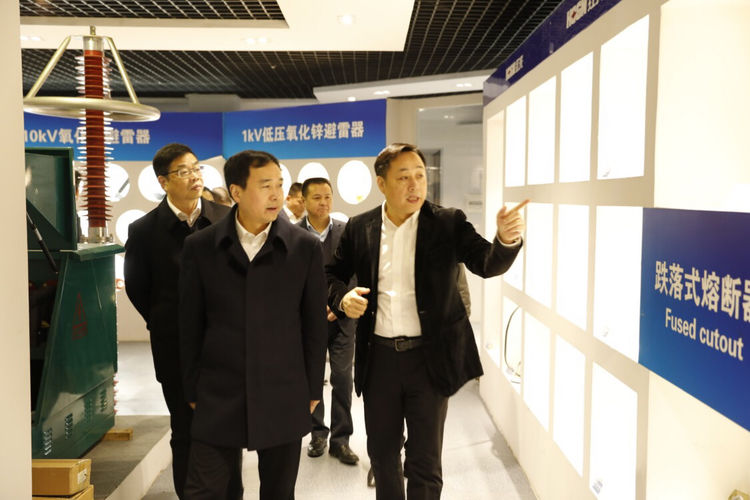 温州市委常委、组织部长马永良莅临欧博ABG电气集团调研指导